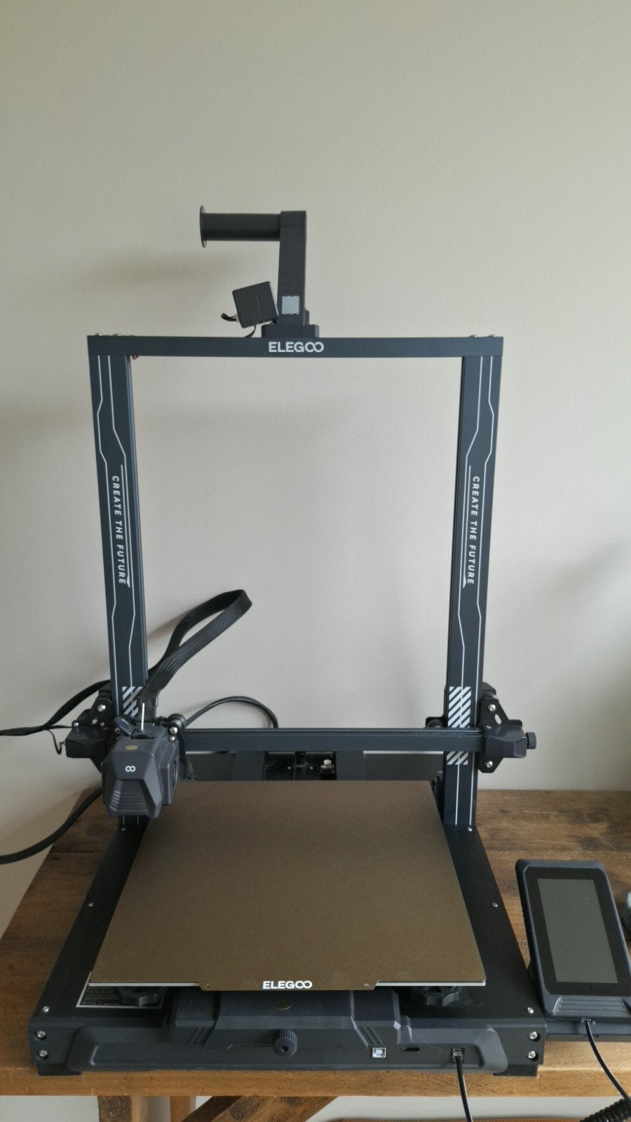 ELEGOO Neptune 3 Plus 3D printer + 3 kg filament, Computers en Software, 3D Printers, Zo goed als nieuw, Filament, Ophalen
