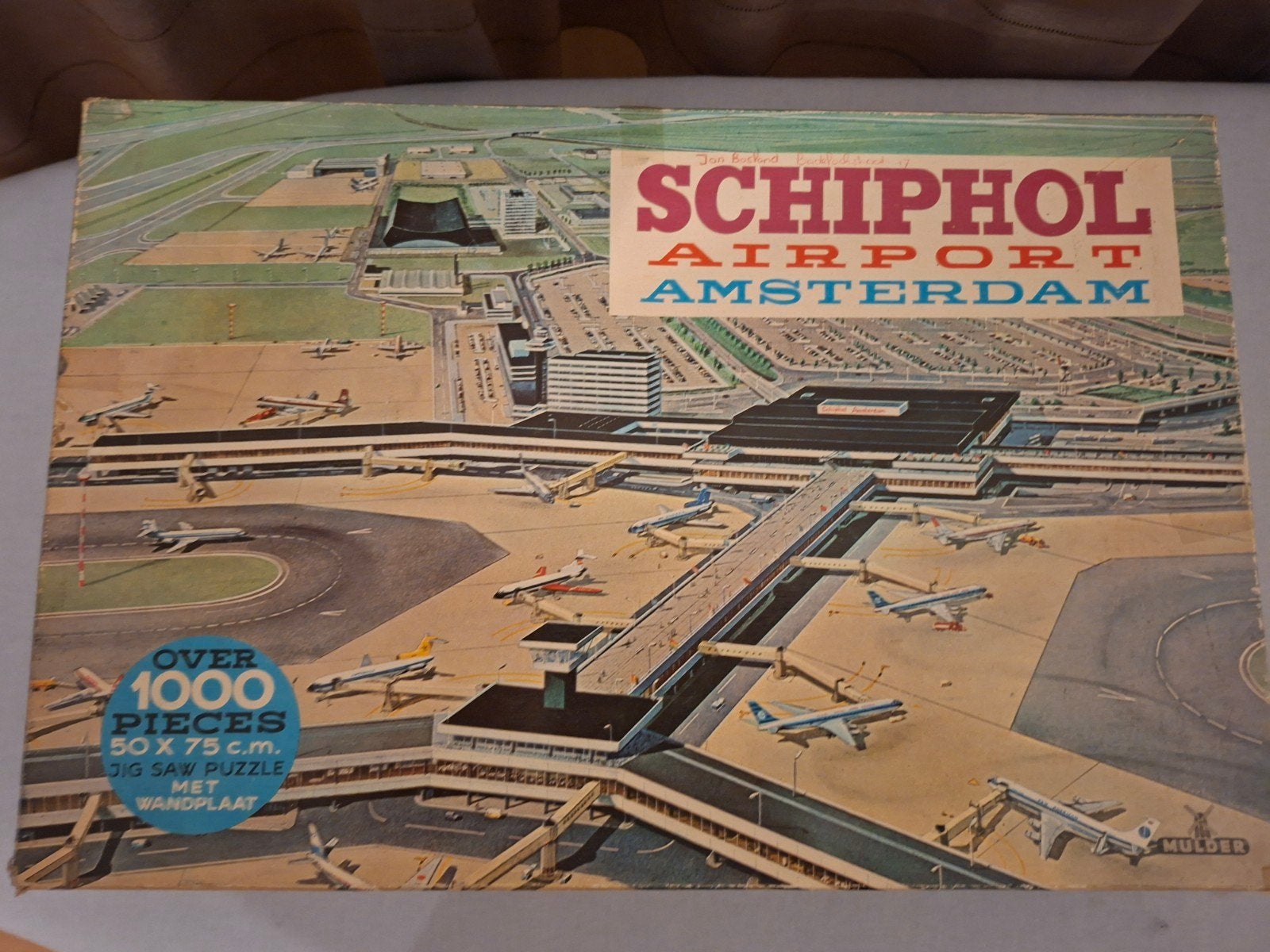 Oude Schiphol legpuzzel - Over 1000 stukjes, Ophalen of Verzenden