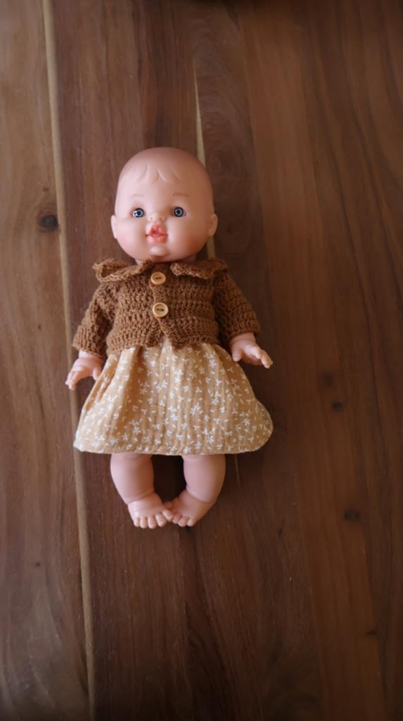 Poppenkind setje 005, Kinderen en Baby's, Speelgoed | Poppen, Ophalen of Verzenden, Nieuw, Babypop
