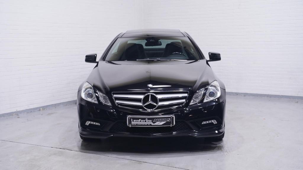 Mercedes-Benz E-klasse Coupé 200 CGI Avantgarde NAP AMG Pac, Euro 5, Achterwielaandrijving, Zwart, 4 cilinders