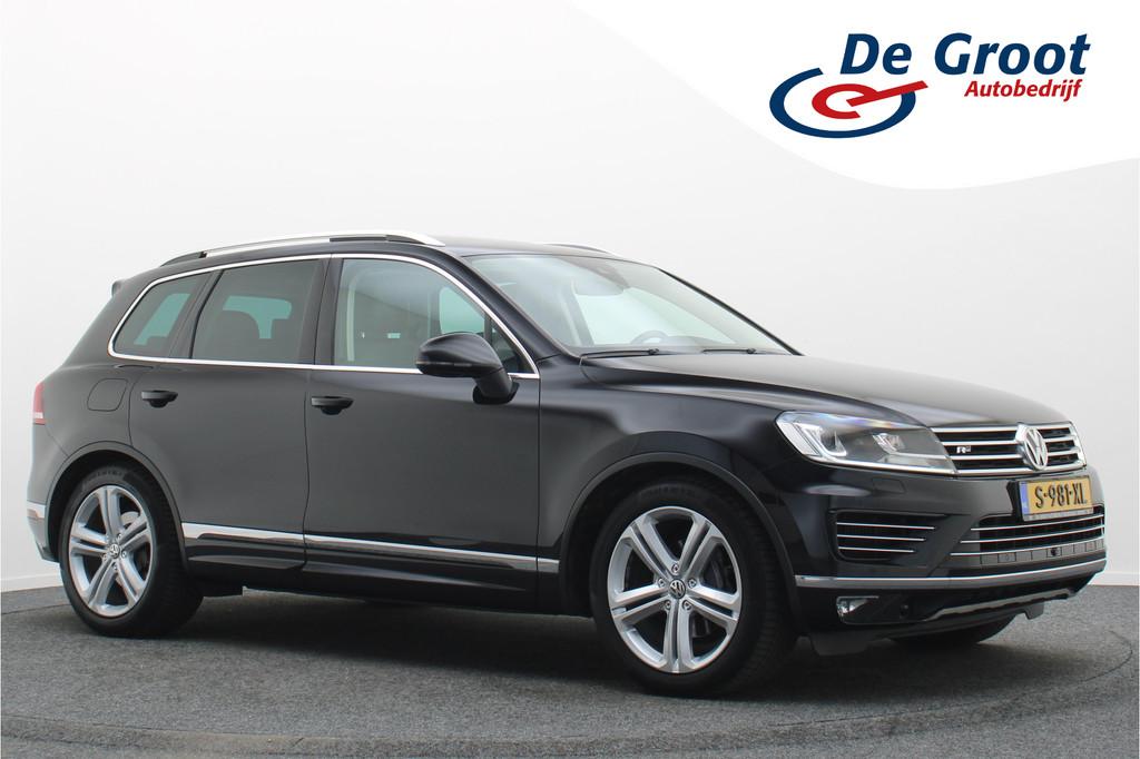 Volkswagen Touareg 3.0 TDI R-Line Automaat Leer, Luchtvering, Automaat, 15 km/l, Gebruikt, 255 €/maand
