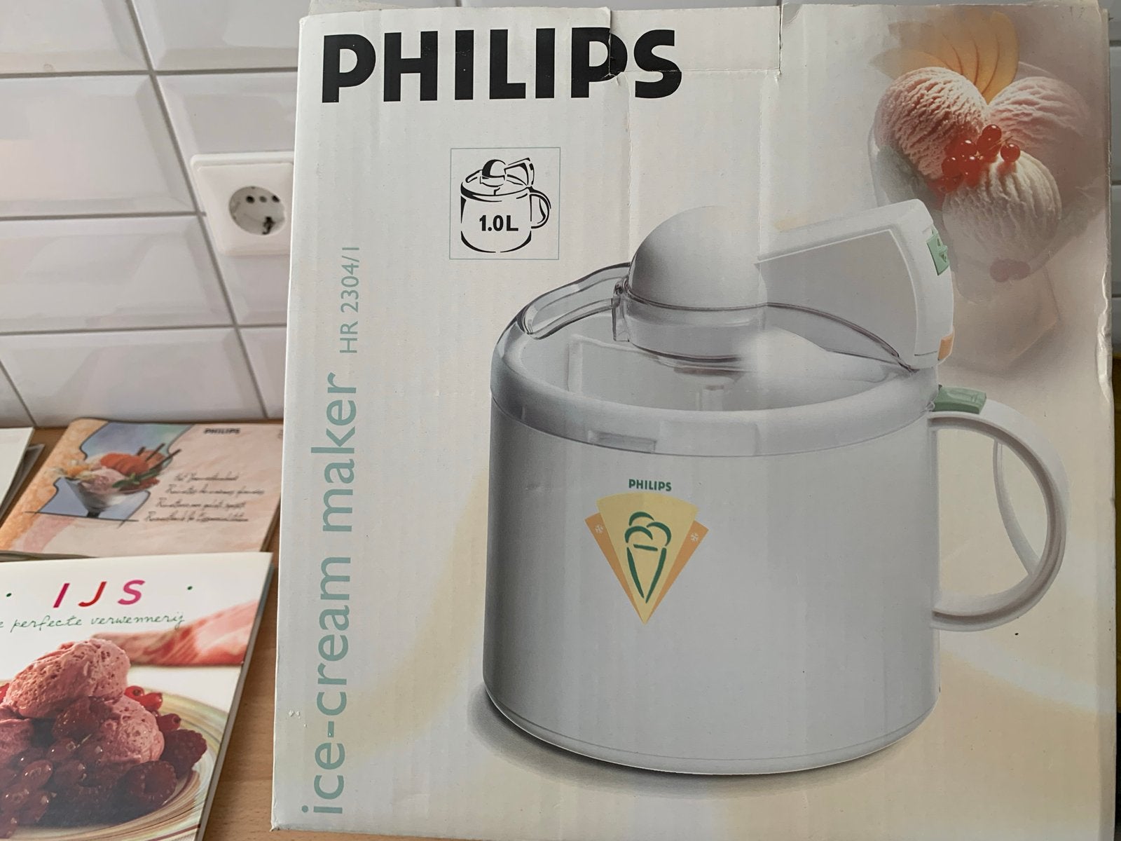 Philips IJsmaker HR 2304/1 - Nieuw/ongebruikt, Ophalen, Nieuw, Koelelement