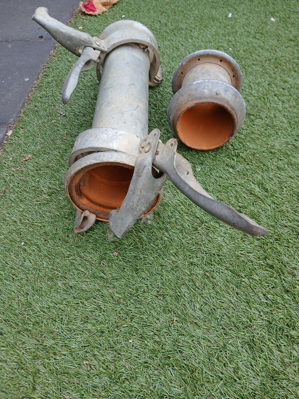Koppeling met verloopstuk, Doe-het-zelf en Verbouw, Buizen en Afvoer, Ophalen, Overige materialen, Gebruikt, Overige typen