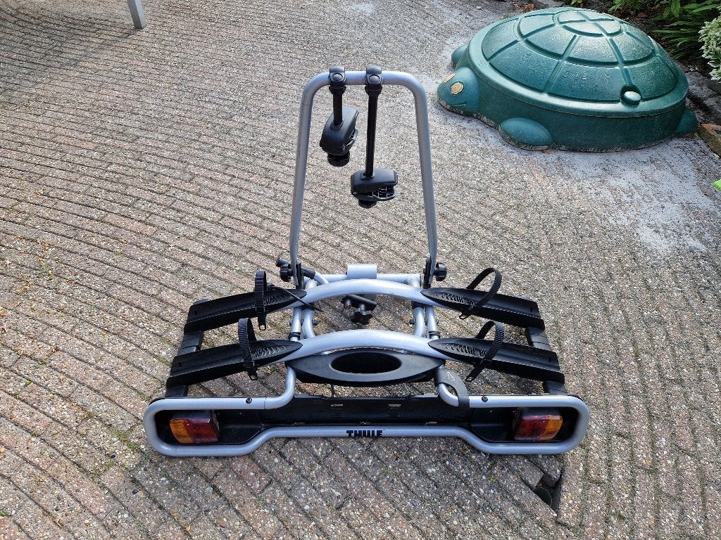 Fietsendrager 2 fietsen Thule, Ophalen, Gebruikt, Elektrische fiets, 2 fietsen