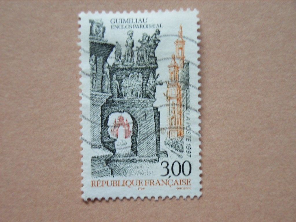 RO   Frankrijk 3080, Ophalen of Verzenden, Gestempeld