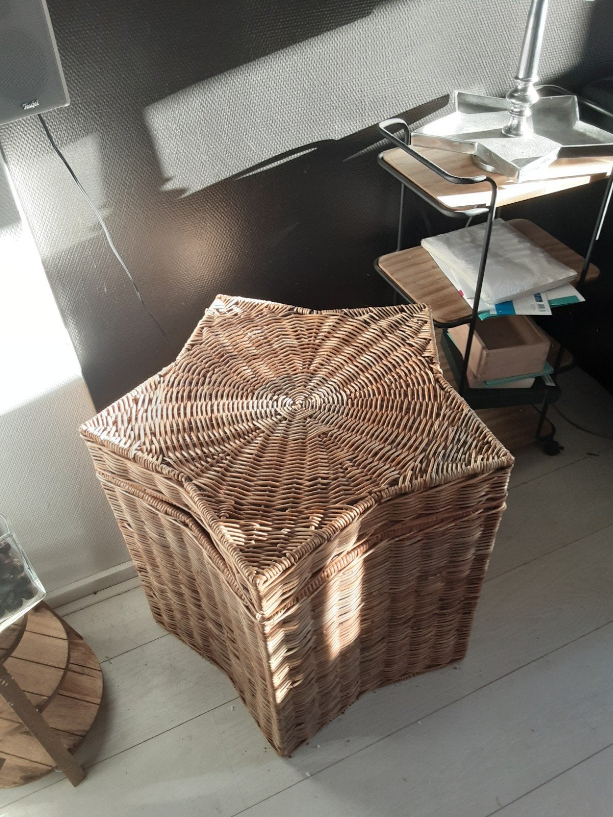 riviera maison ster mand, Ophalen, Gevlochten, Zo goed als nieuw, Riet