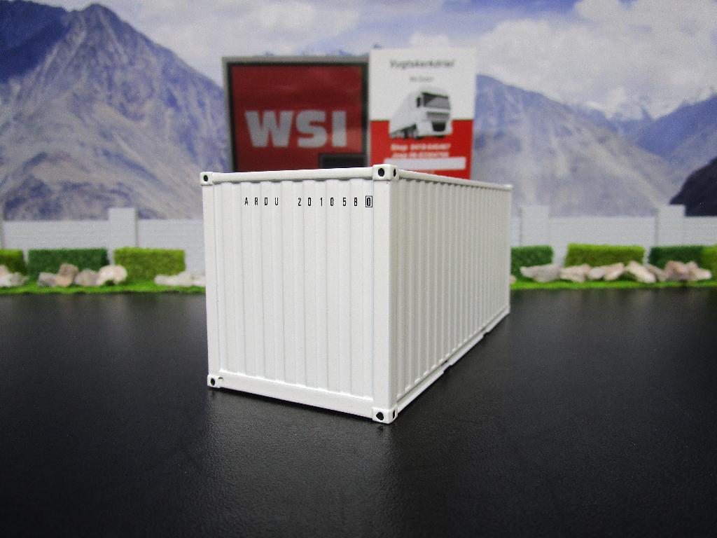 Wsi 03-2033 White Line . 20FT Container, Ophalen, Nieuw, Bus of Vrachtwagen, Wsi