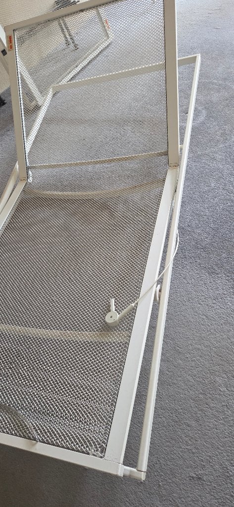Verstelbaar bedframe, Ophalen, Wit, Tweepersoons, 190 cm of minder