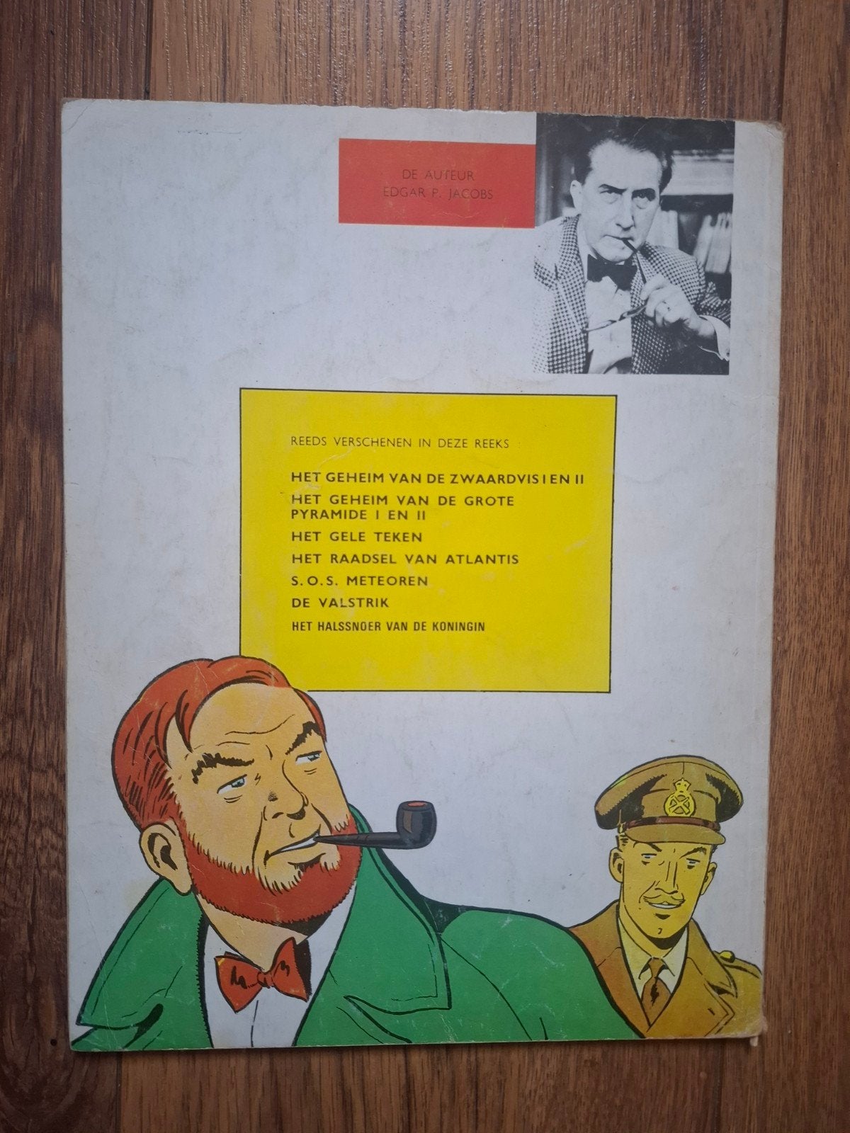Blake en Mortimer: De Valstrik - Edgar P. Jacobs (1972), Eén stripboek, Ophalen, Gelezen