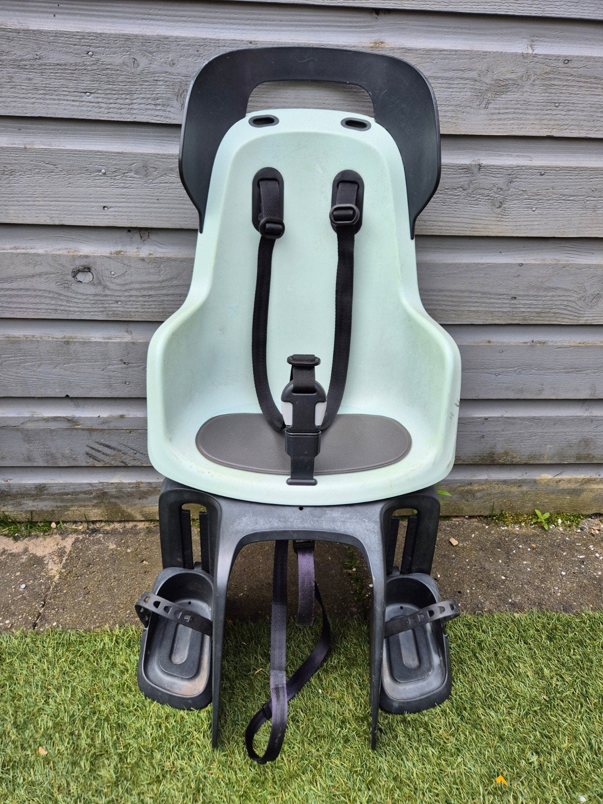 Bobike maxi go marsmellow mint, Fietsen en Brommers, Fietsaccessoires | Fietsstoeltjes, Ophalen, Achterzitje, Gebruikt, 9 t/m 18 kg