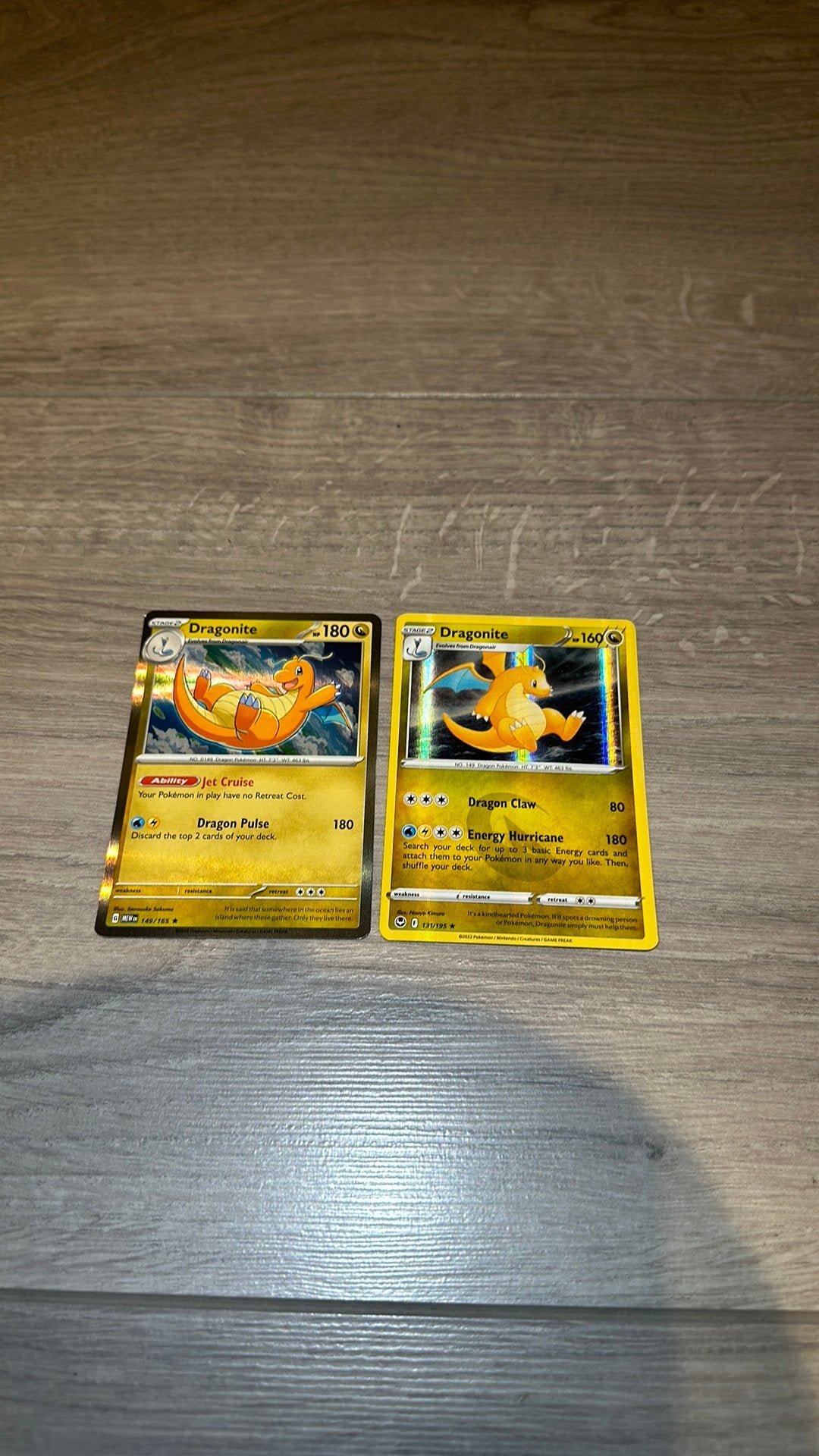 2x Dragonite - Pokemon Kaart, Ophalen of Verzenden, Zo goed als nieuw