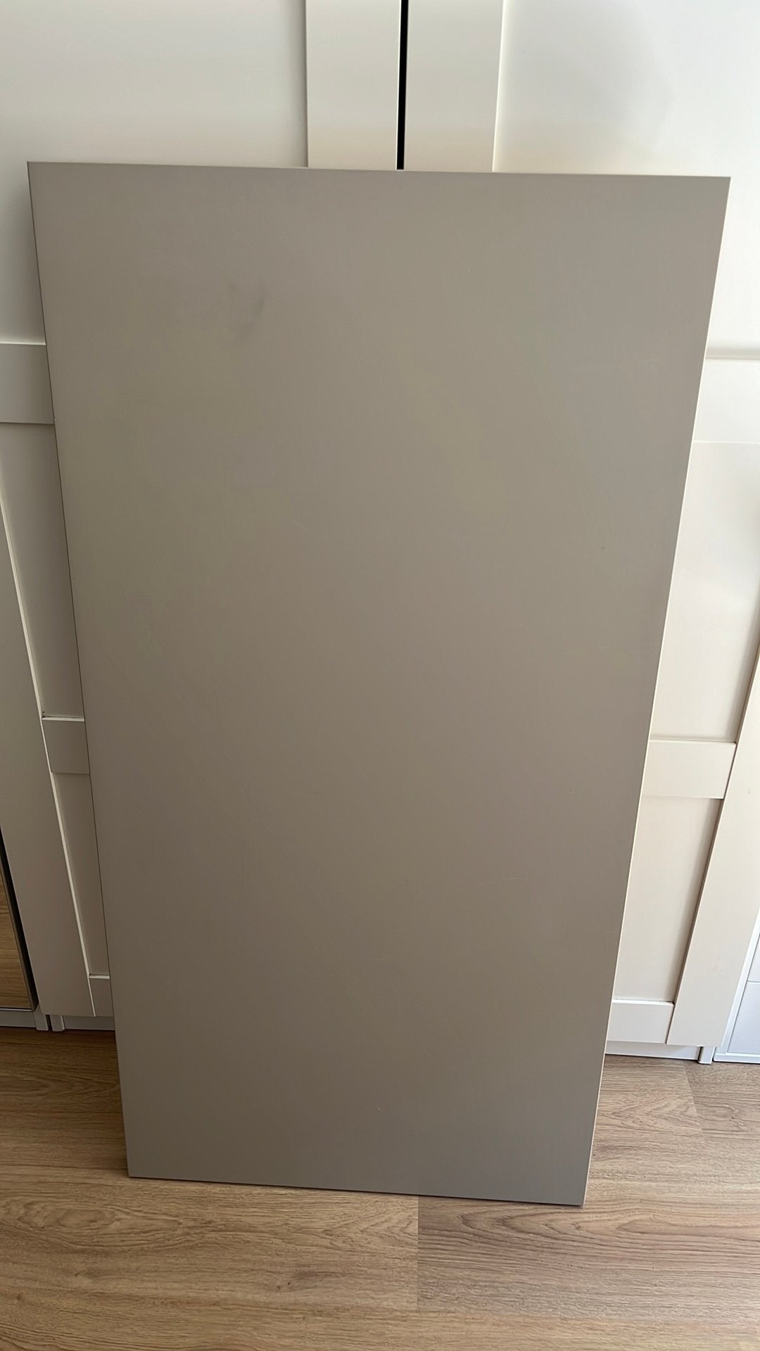Bureaublad IKEA Linnmon beige, Ophalen, 120 cm, Hout, Nieuw