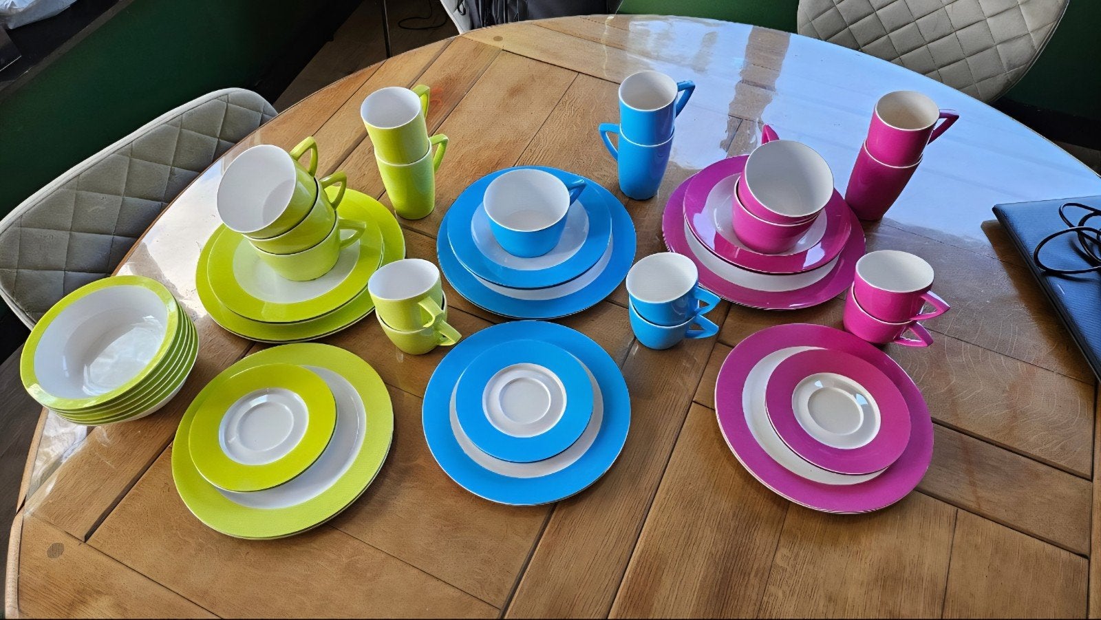 Mepal rösti 6 persoon servies en bestek, Ophalen, Gebruikt
