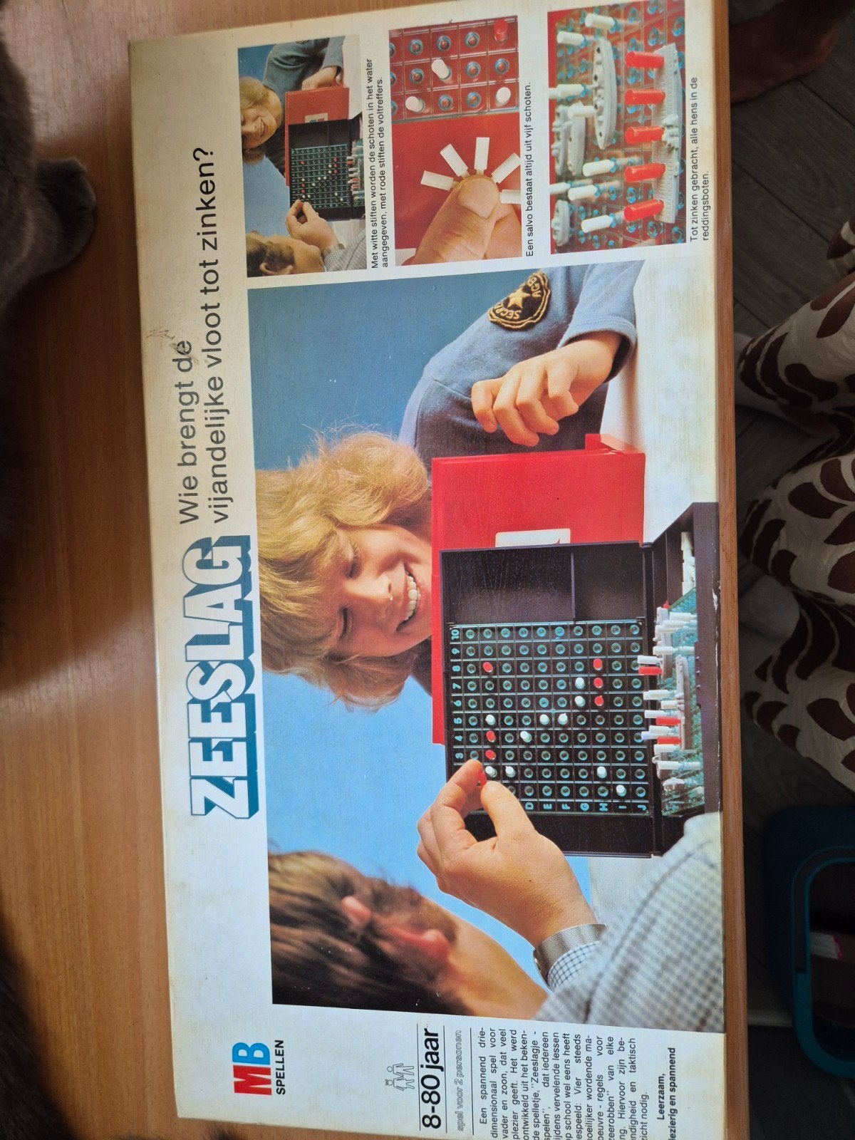 Zeeslag MB Spellen - Klassiek bordspel, Een of twee spelers, Ophalen, Gebruikt, MB Spellen