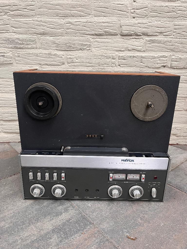 ReVox A77 bandrecorder, Ophalen, Bandrecorder, Met banden