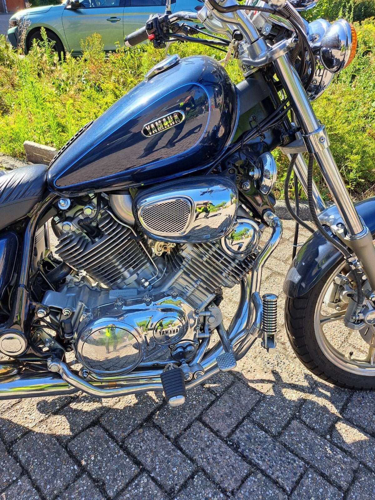 Yamaha Virago XV750 - Klassieke Chopper, Motoren, 750 cc, Cardan-aandrijving, 2 cilinders, Gebruikt