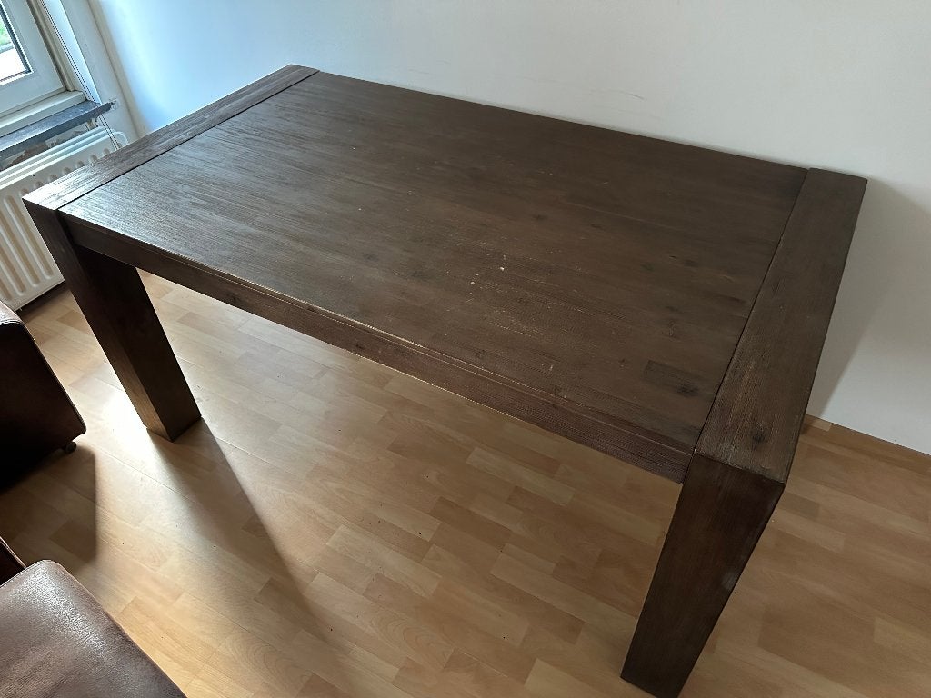 Eettafel (11 jaar oud), Ophalen, Gebruikt, 50 tot 100 cm, 150 tot 200 cm