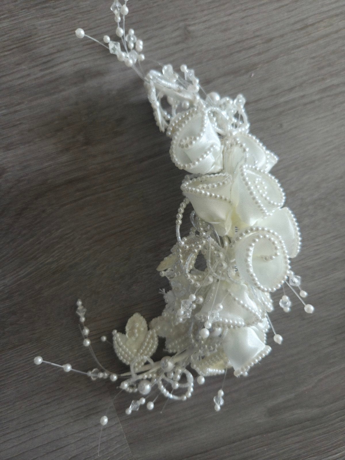 Mooie haaraccessoire bruid

Het is onge, Ophalen of Verzenden, Gedragen, Wit, Accessoires