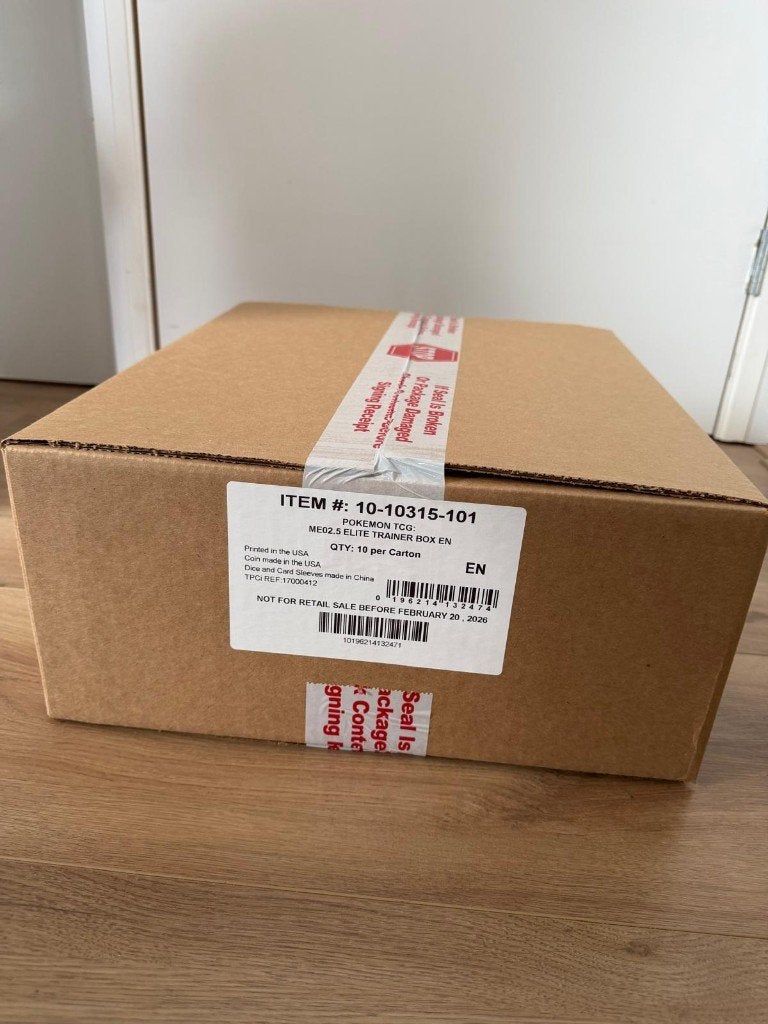 ASCENDED HEROES ELITE TRAINER BOX (ETB) - SEALED CASE, Ophalen of Verzenden, Nieuw, Boosterbox