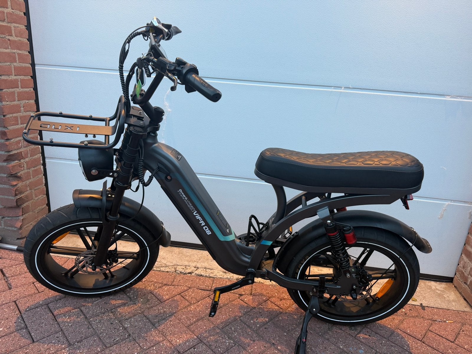 VIFA Q8 fatbike met dubbele accu en  49km gereden electriche, Zo goed als nieuw, Minder dan 47 cm, 50 km per accu of meer, Ophalen
