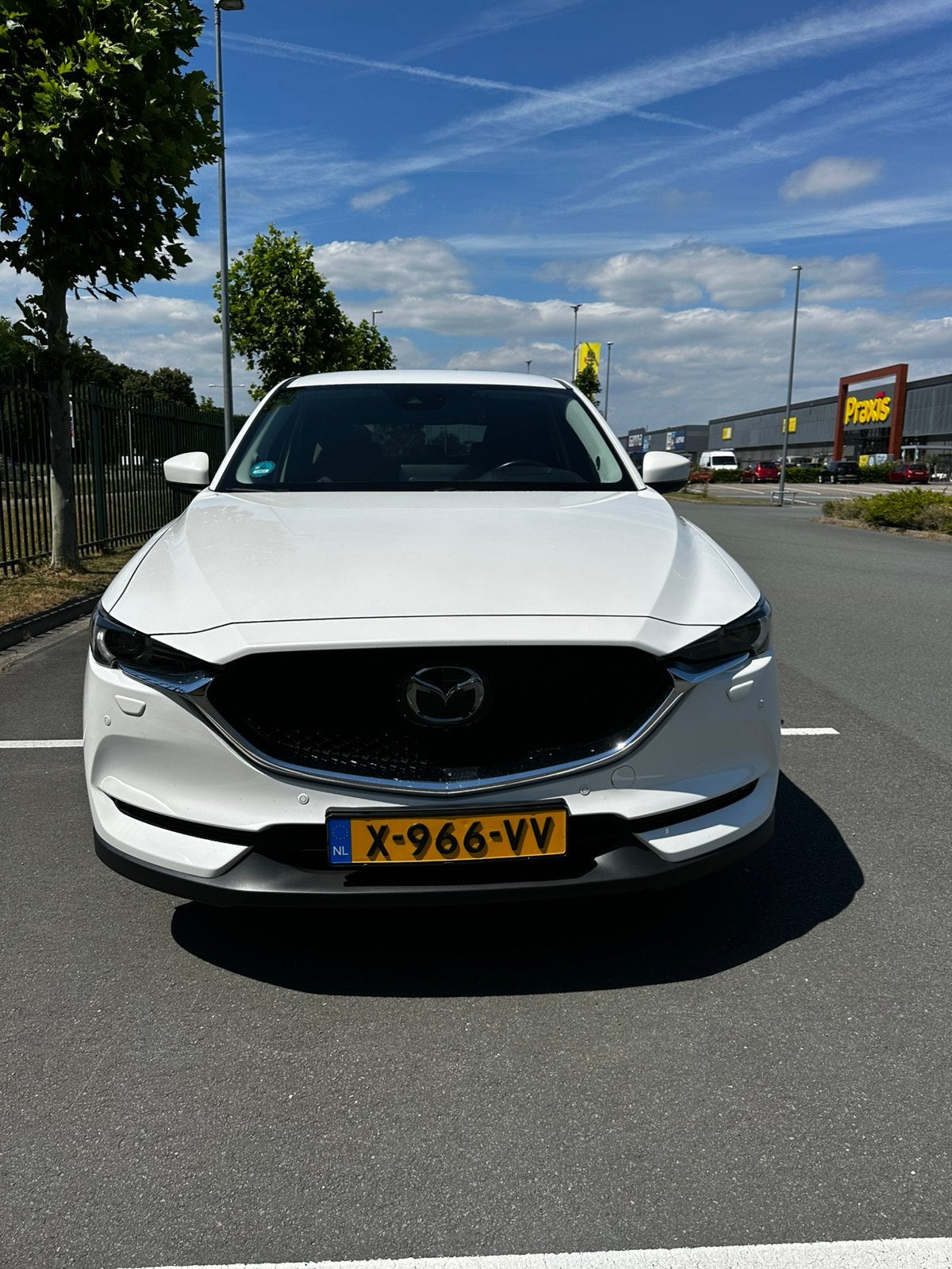 Mazda CX-5 2.0 Skyactiv-g 165pk 2WD Aut 2021 Wit, Auto's, Mazda, 1998 cc, 15 km/l, 164 pk, Zwart