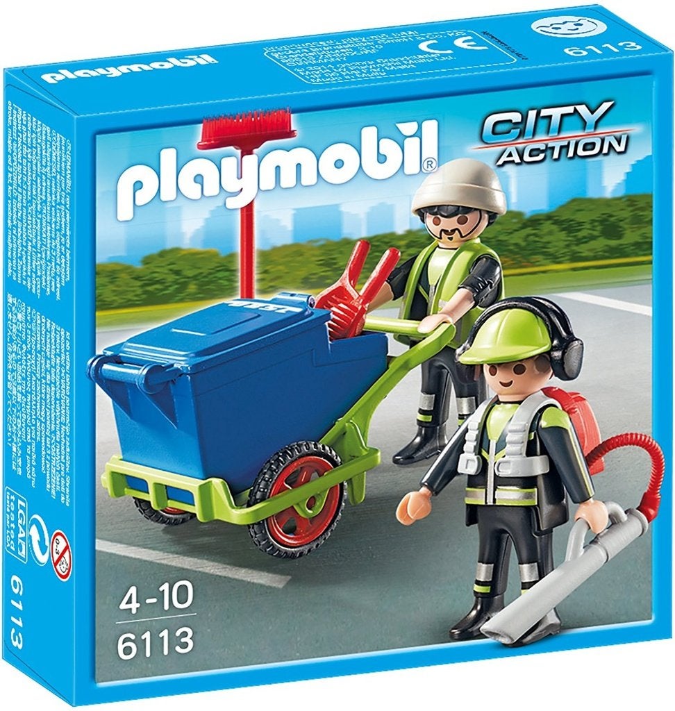 🎁 Playmobil 6113 - Stadsreinigers 🎁, Ophalen of Verzenden, Nieuw
