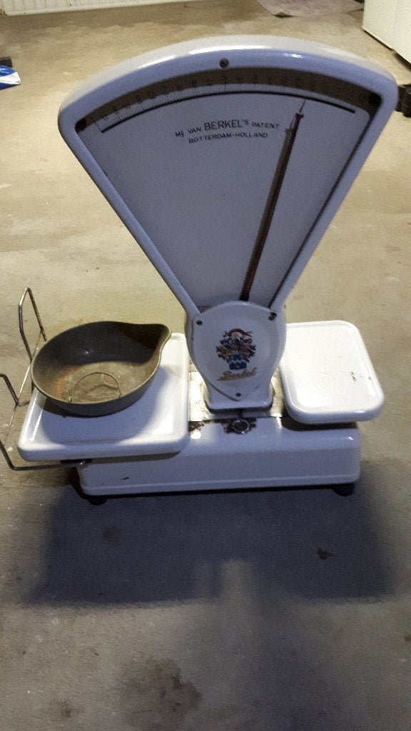 Berkel weegschaal, Ophalen, Winkelweegschaal, Analoog, 500 gram of grover