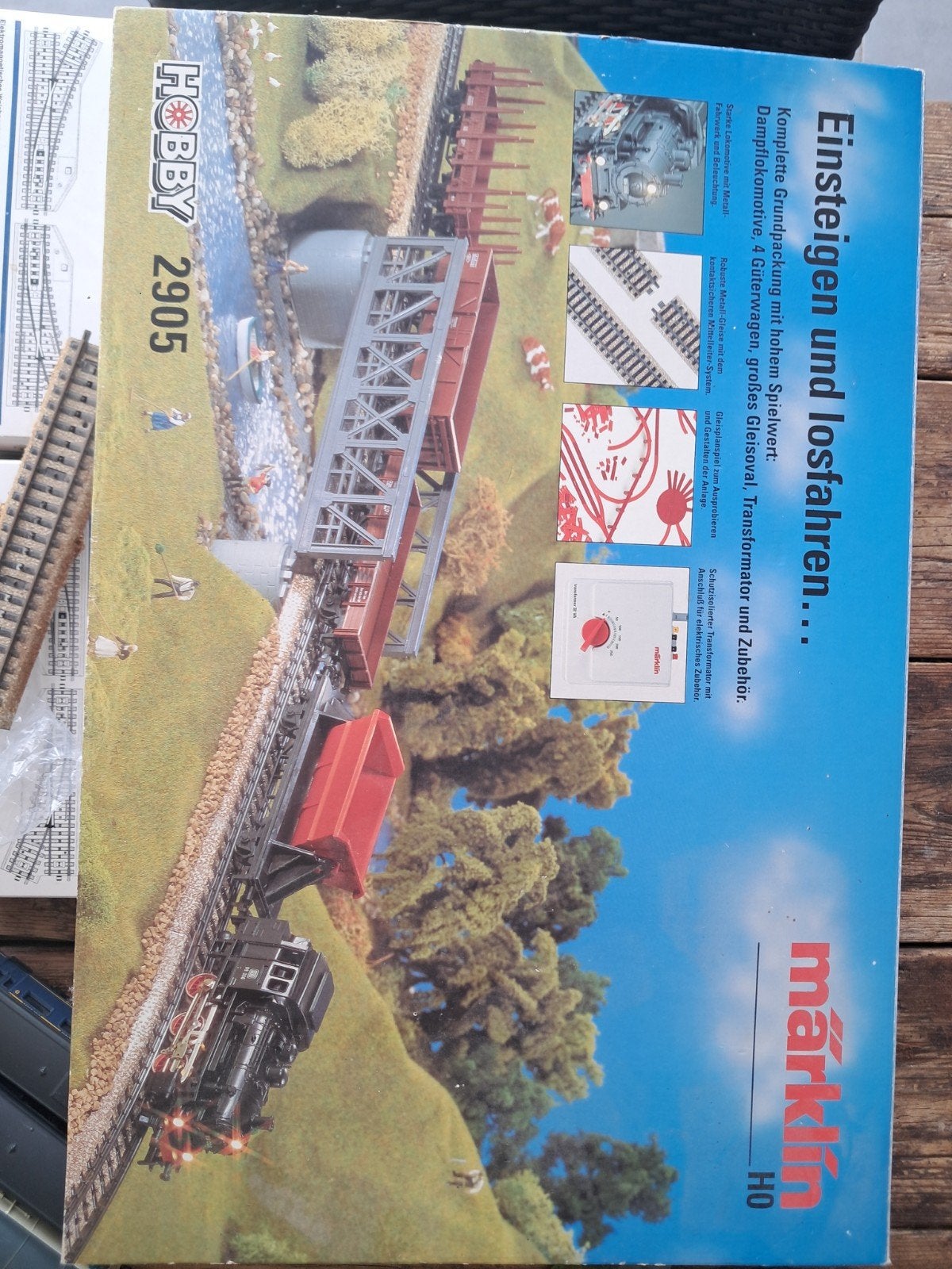 Märklin Hobby 2905 Treinset met extra rails en accessoires, Hobby en Vrije tijd, Ophalen of Verzenden