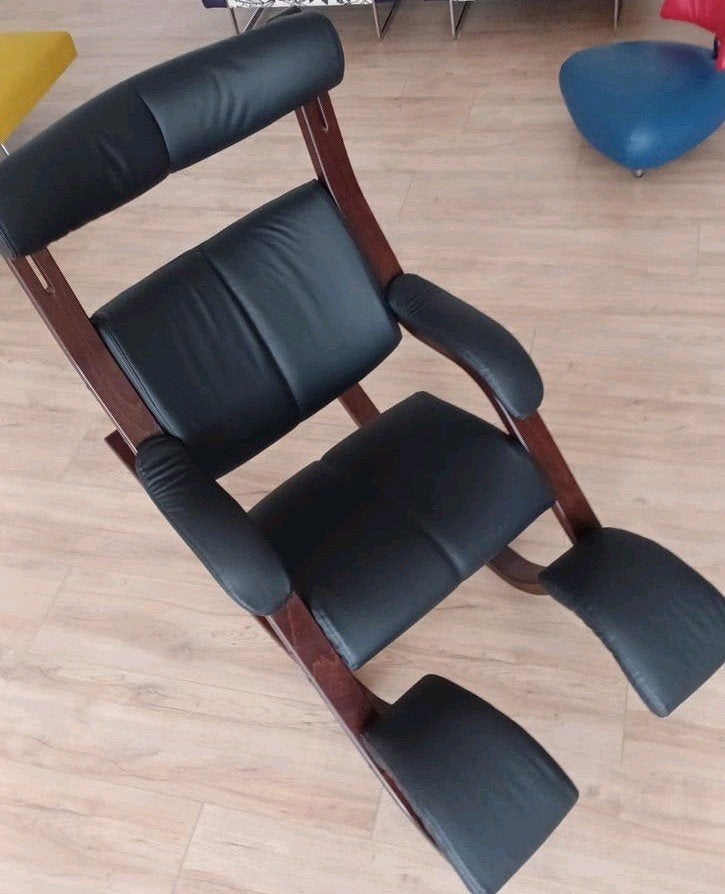 Gravity Balans Lounge Chair Peter Opsvik Varier Nieuwstaat, Ophalen, Scandinavisch, Ergonomisch, Modern, Zwart, Zo goed als nieuw