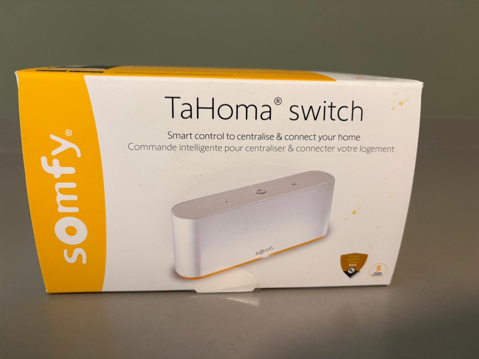 Somfy Tahoma Switch, Ophalen of Verzenden, Nieuw, Wit, Minder dan 100 cm
