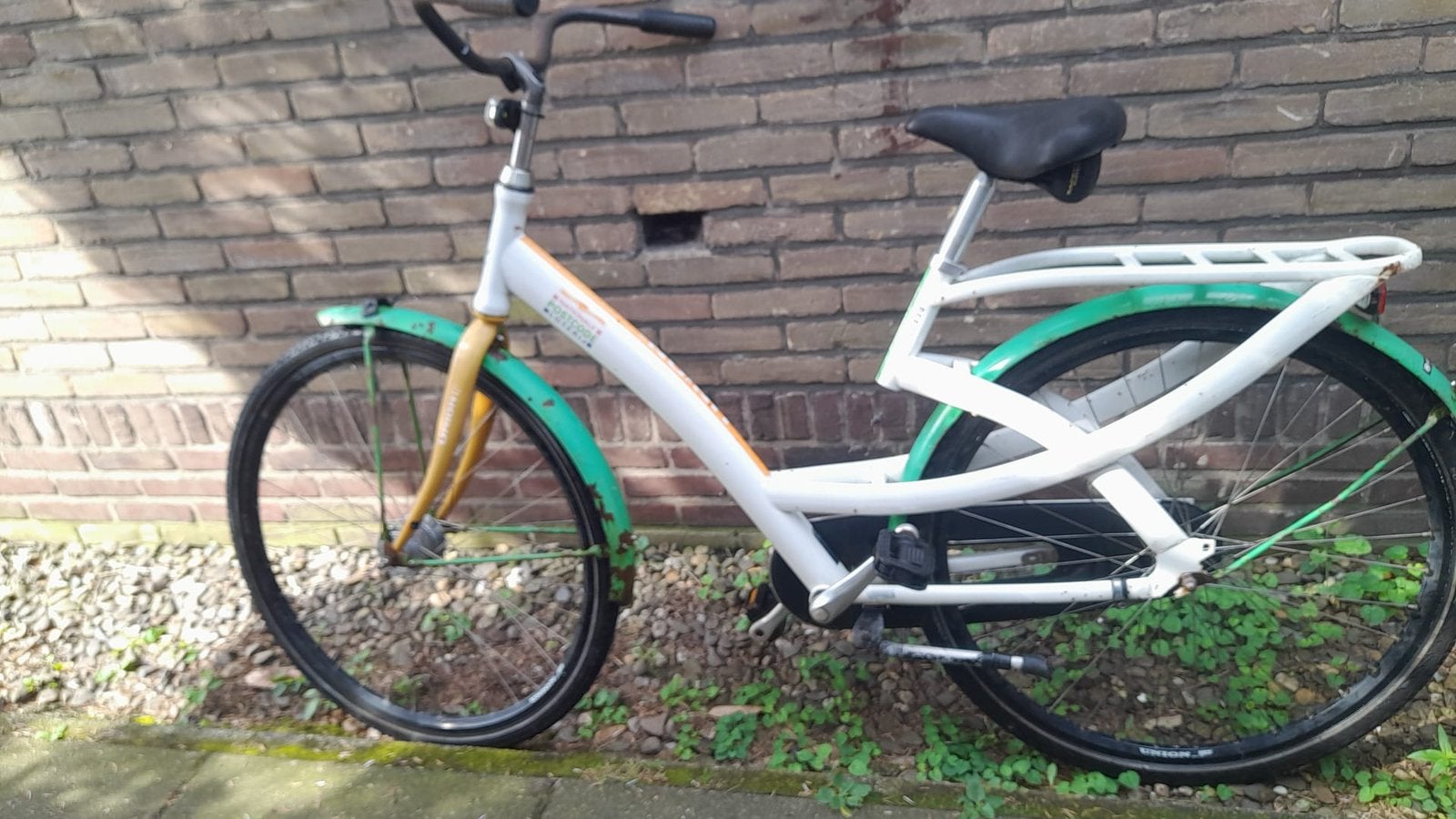 Damesfiets, Ophalen, Zo goed als nieuw