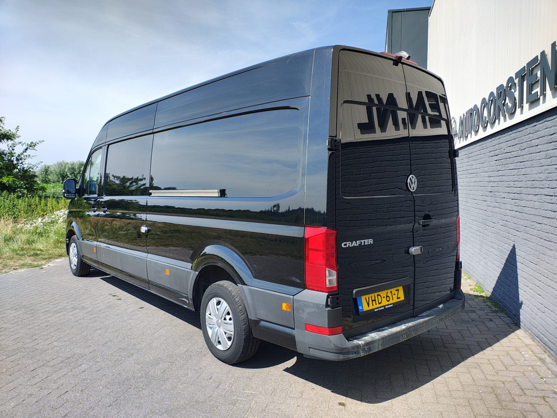 Volkswagen Crafter 35 2.0TDI 141pk AUT-6 L4 H3 2X Schuifdeur, Stof, Gebruikt, 4 cilinders, Volkswagen