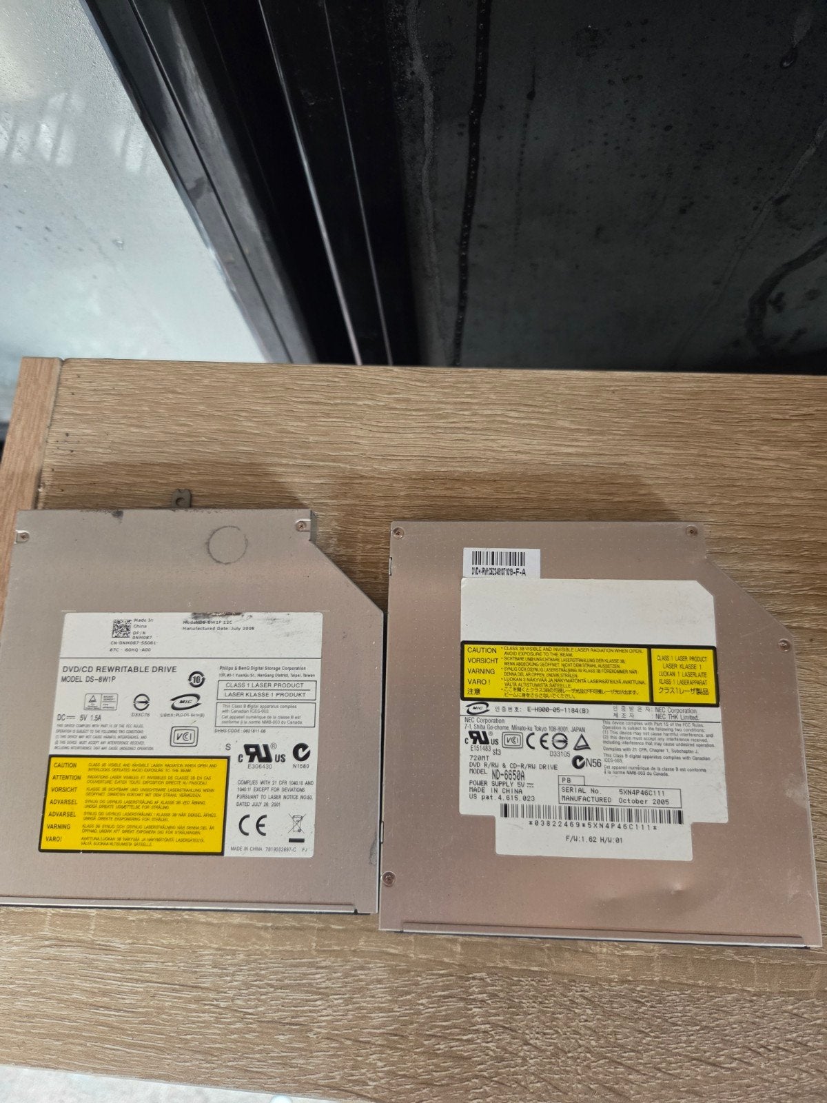 DVD/CD Rewritable Drives (2 stuks), Computers en Software, Intern, Gebruikt, Cd, Ophalen of Verzenden