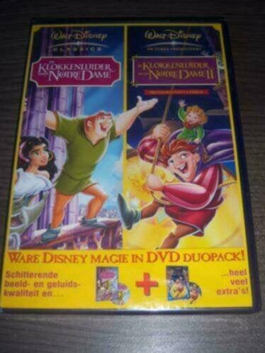Walt Disney Klokkenluider v/d Notre Dame 1 en 2 box sealed, Tekenfilm, Verzenden, Nederlands, Nederlands