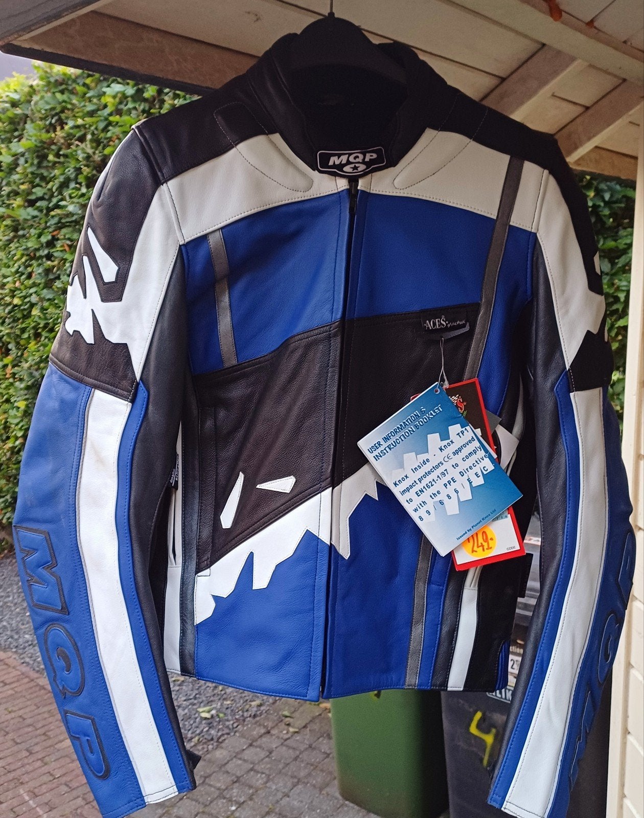 Splinternieuw  mqp motorjack, Motoren, Kleding | Motorkleding, Ophalen of Verzenden, Jas | leer