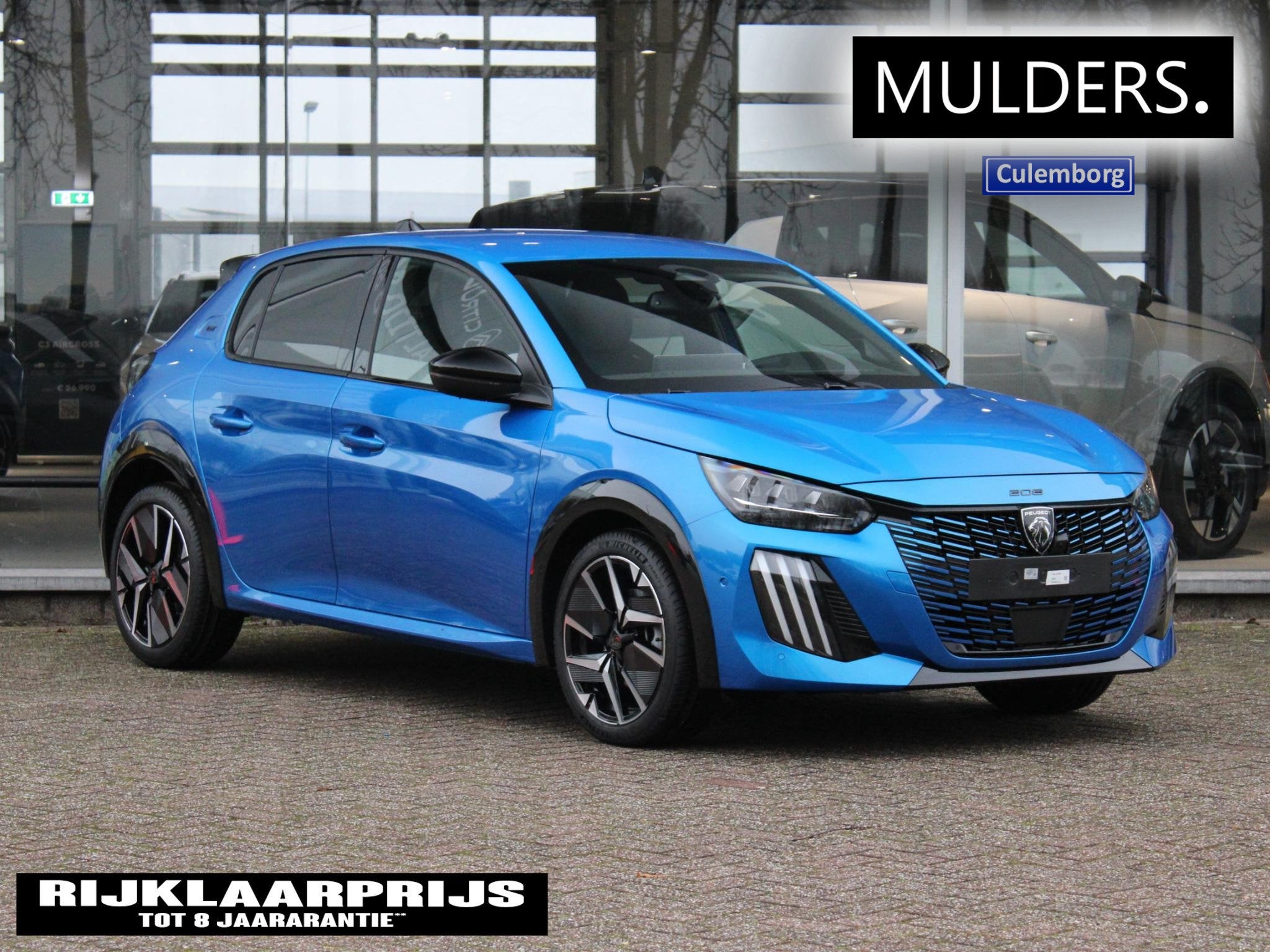 Peugeot 208 1.2 Hybrid 110 e-DCS6 GT VOORRAAD KORTING, Auto's, Peugeot, 12 maanden, 1203 kg, 1199 cc, Blauw