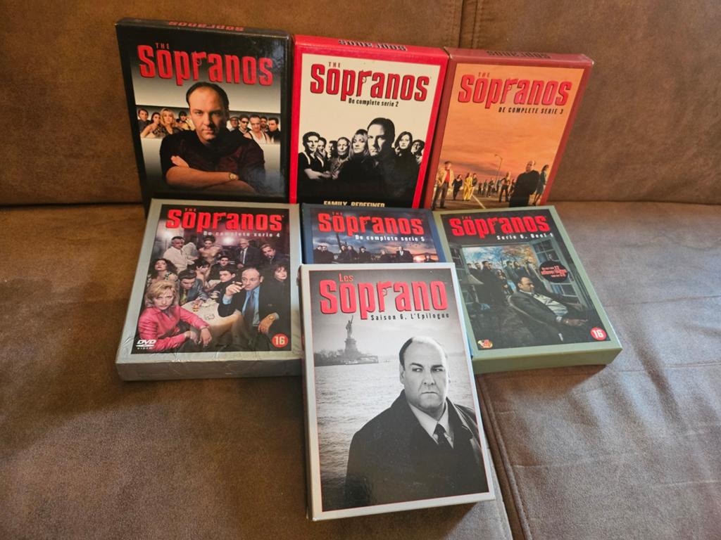 The Sopranos Complete Serie - Luxe Edition, Gebruikt, Vanaf 16 jaar, Boxset, Drama