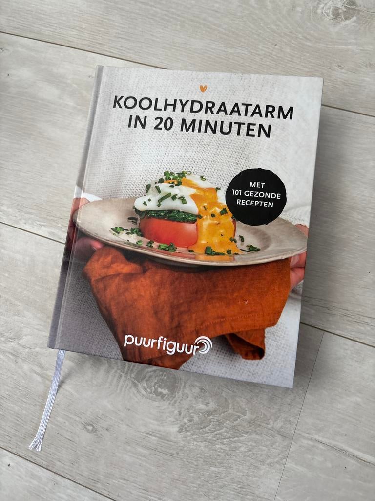 Koolhydraatarm in 20 Minuten - PuurFiguur Kookboek, Hoofdgerechten, Ophalen of Verzenden, Zo goed als nieuw, Gezond koken