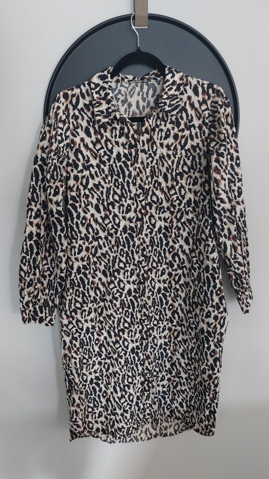 Geisha blousejurk L/40 print, Ophalen, Geisha, Meerkleurig, Maat 42/44 (L)