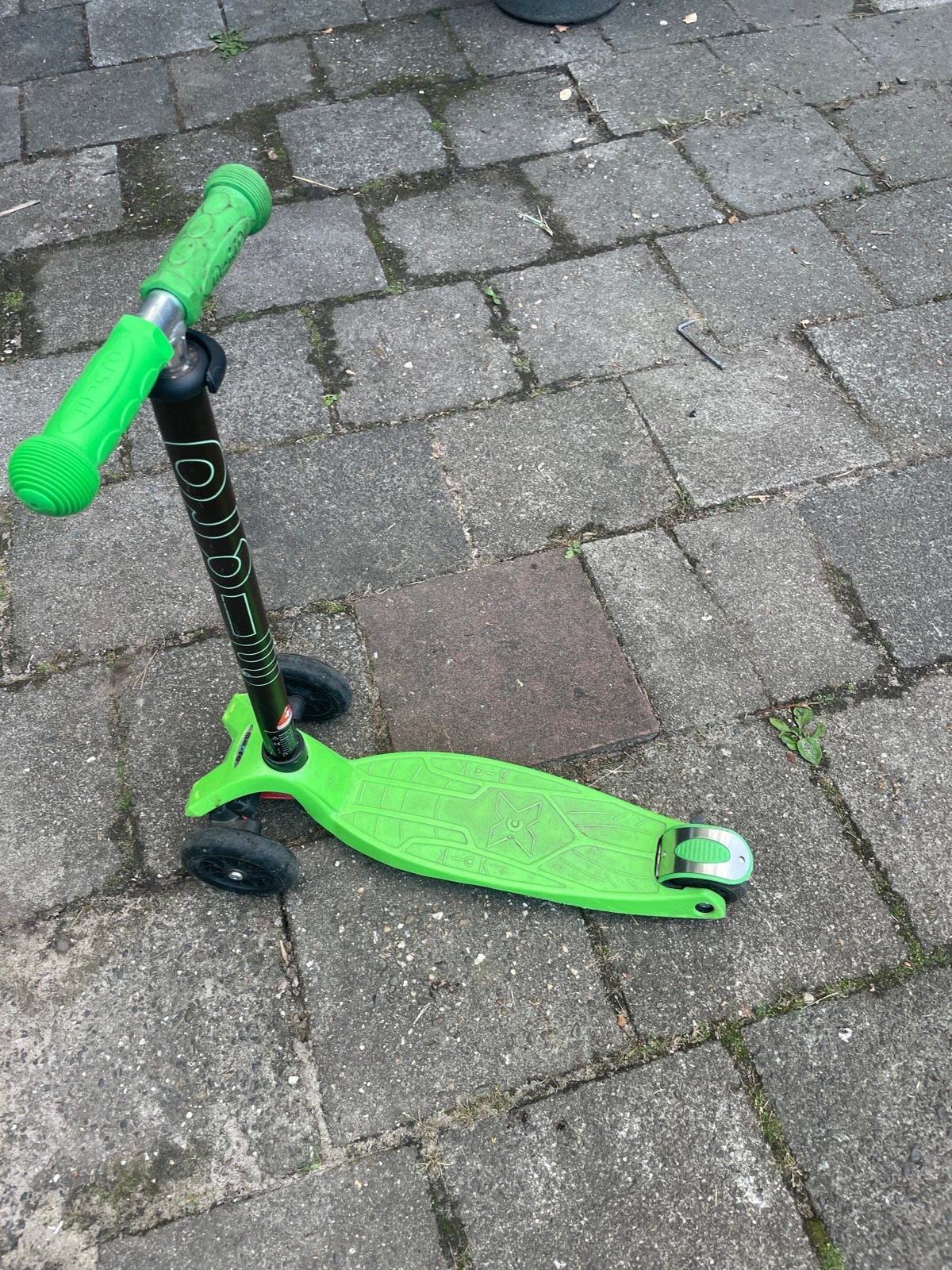 Micro step groen - Gebruikt, maar in goede staat, Fietsen en Brommers, Steps, Ophalen, Gebruikt, Gewone step