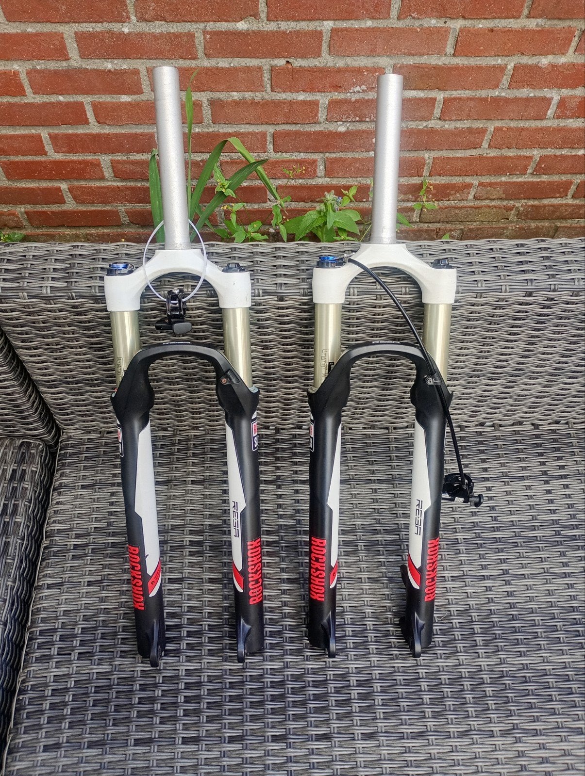 Rockshox reba 29er luchtgeveerde voorvork, Fietsen en Brommers, Fietsonderdelen, Ophalen of Verzenden, Zo goed als nieuw, Voorvork