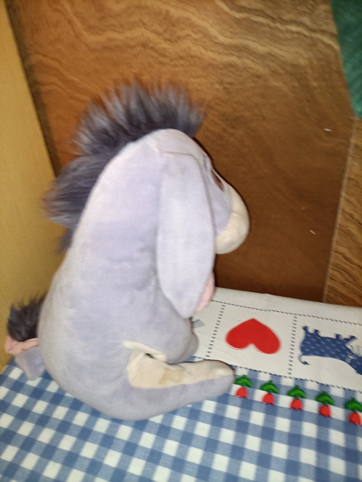 Eyeore iejoor knuffel met roze hart "Someone special", Ophalen of Verzenden, Zo goed als nieuw, Overige typen