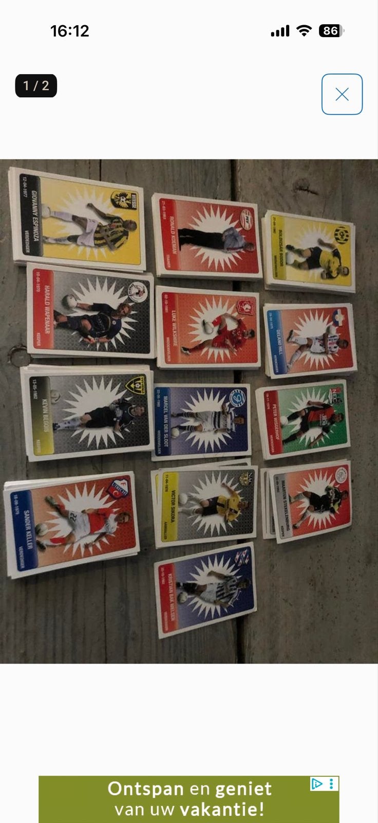 Voetbalplaatjes Plus 2007 - Diverse Spelers, Ophalen of Verzenden, Gebruikt, Overige binnenlandse clubs, Poster, Plaatje of Sticker