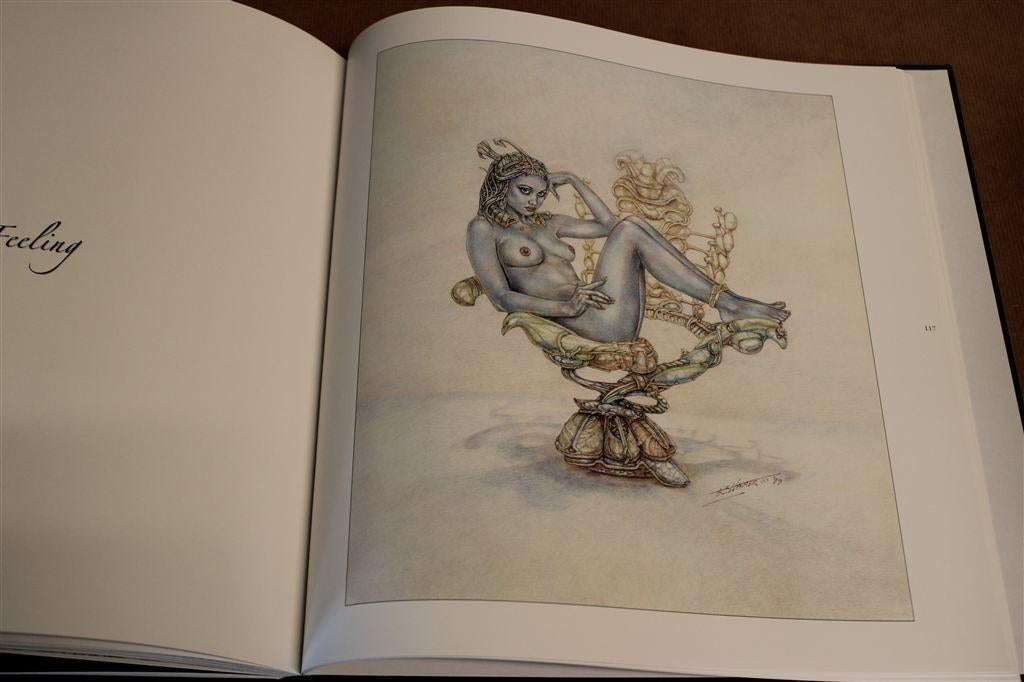 Surrealistic erotic dreams. Erotische pasteltekeningen., Ophalen of Verzenden, Zo goed als nieuw