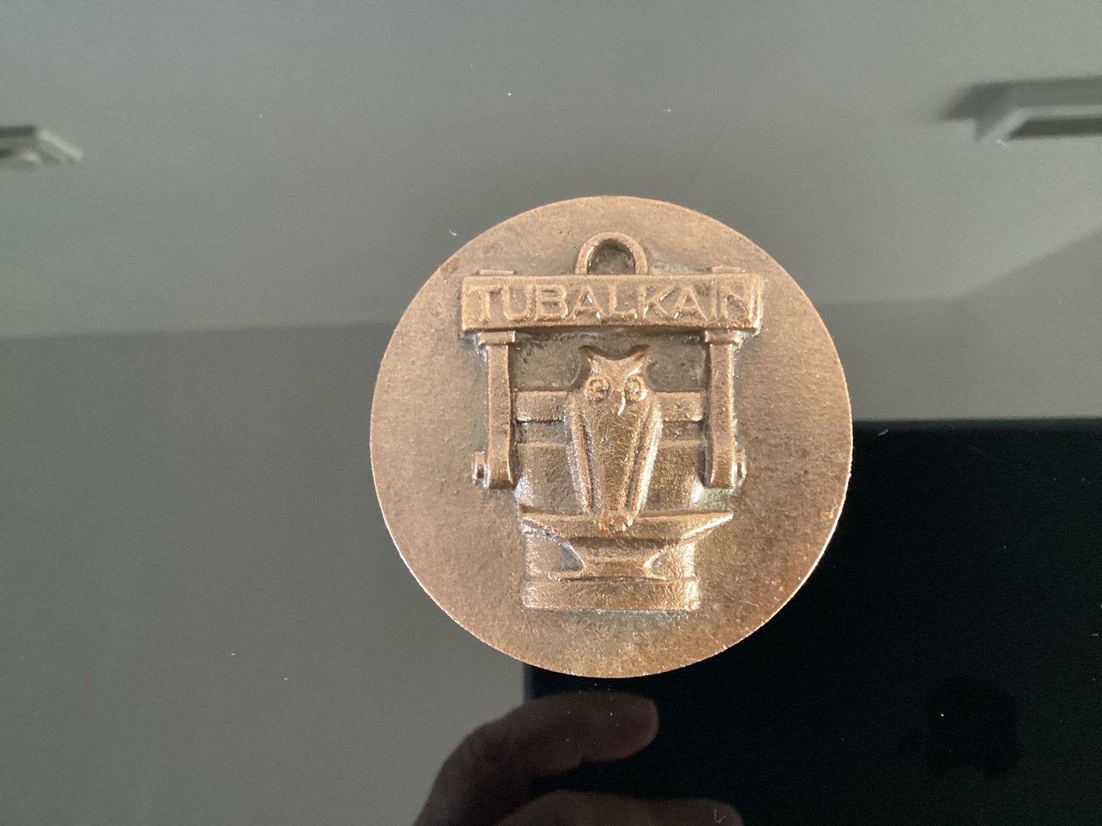 Oude Tubalkain Medaille - Brons TU Delft, Ophalen of Verzenden, Brons, Nederland