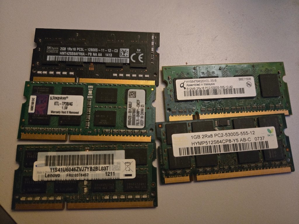 DDR3 DDR2 Geheugen Laptop/Desktop Sodimm, Computers en Software, DDR3, Ophalen of Verzenden, Laptop, Gebruikt