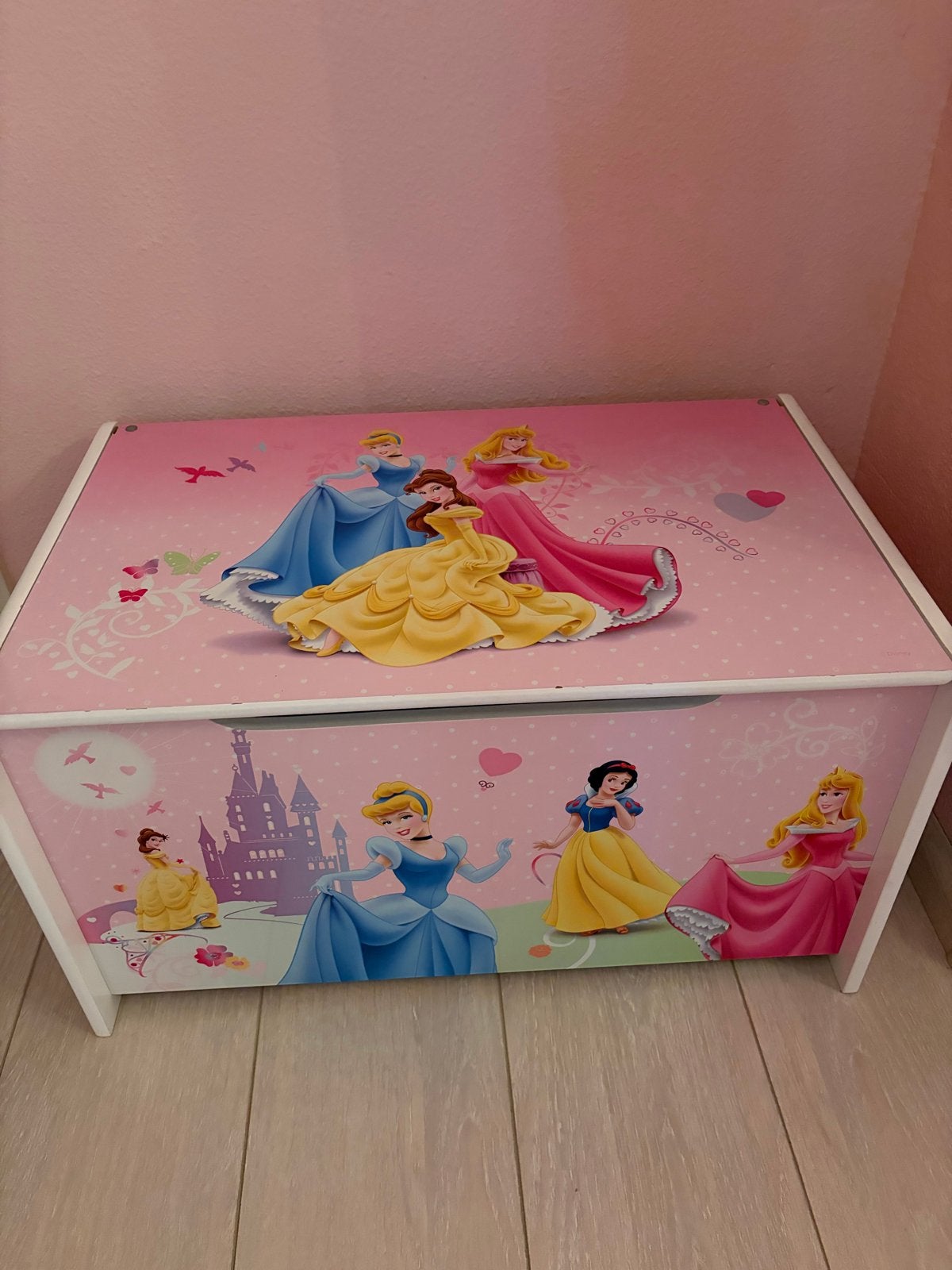 Disney Prinsessen Speelgoedkist / Opbergkist, Ophalen, Gebruikt, Meisje