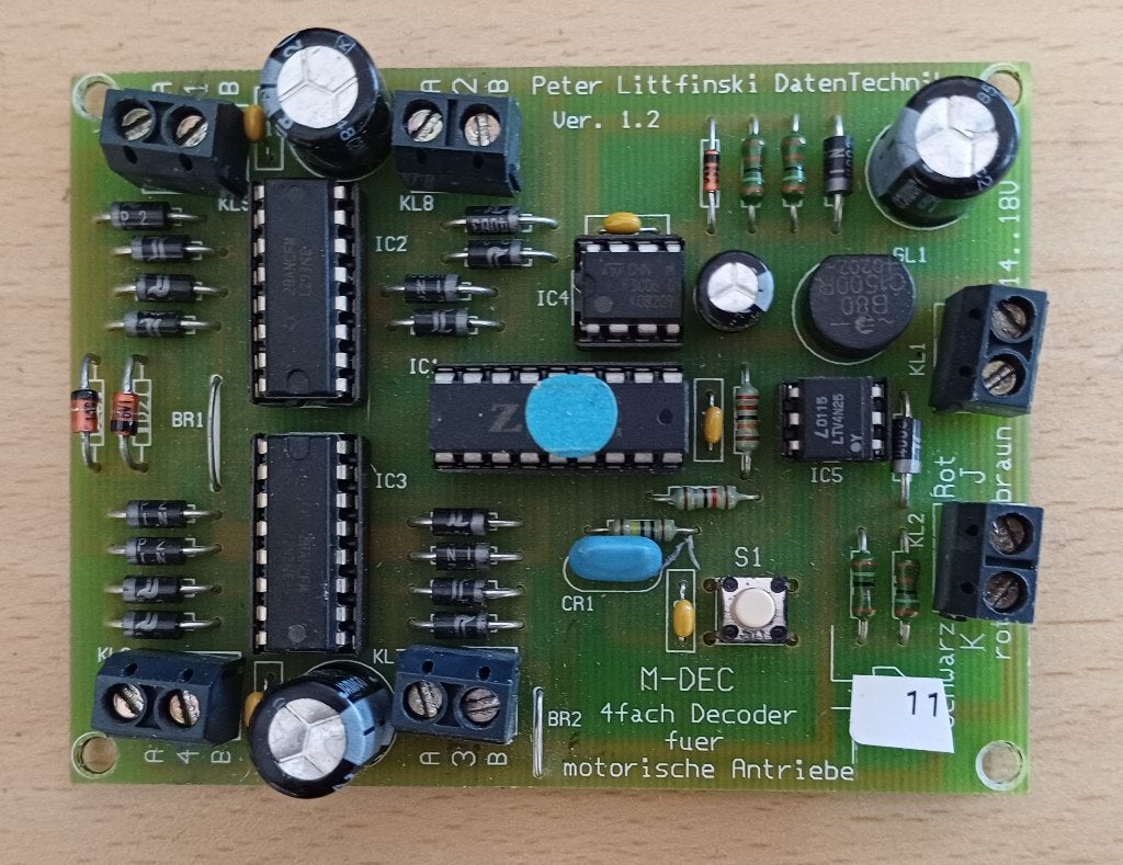 motor wissel decoder nr 3, Overige merken, Gelijkstroom, Overige typen, Ophalen of Verzenden