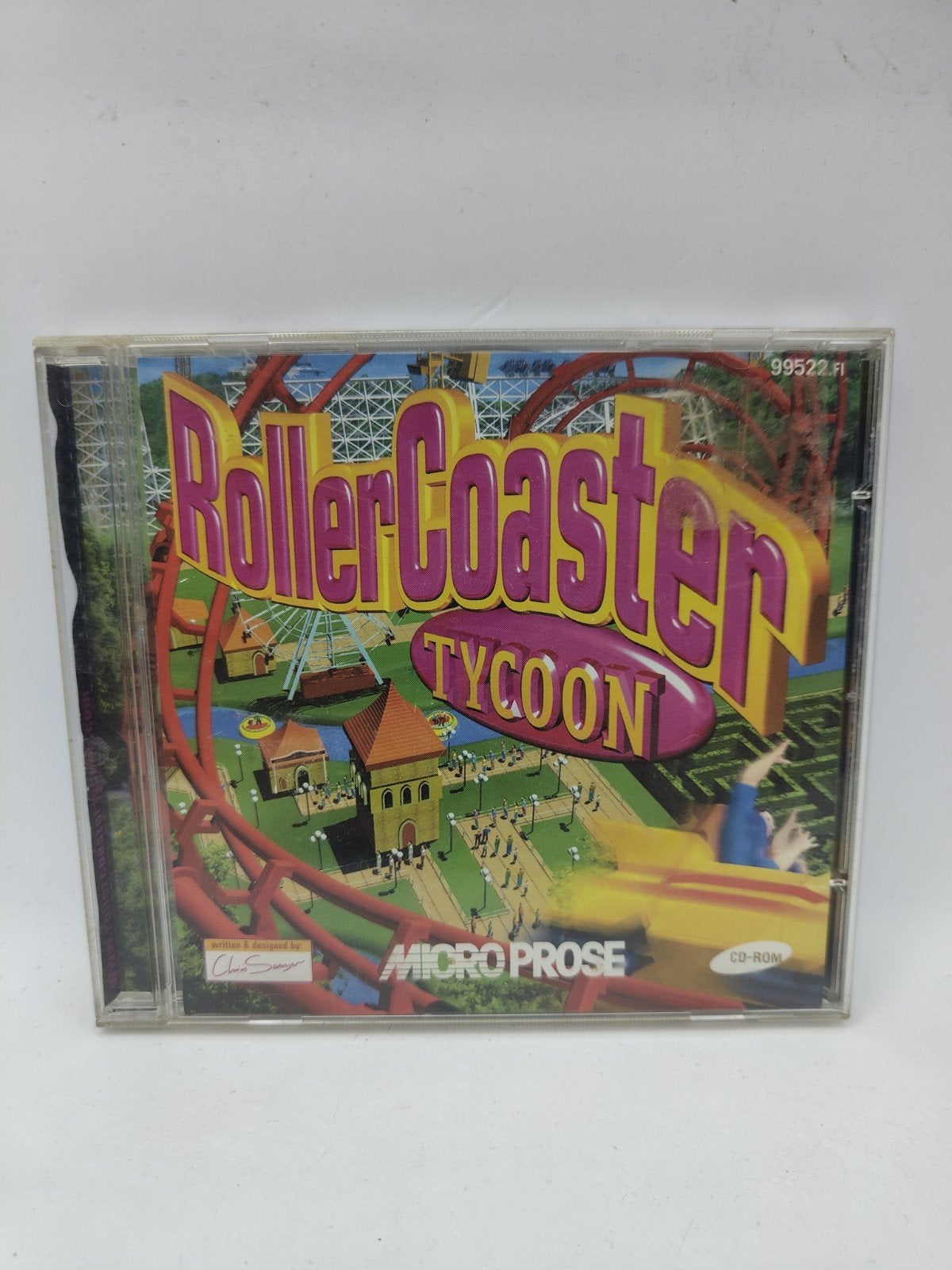RollerCoaster Tycoon PC CD-ROM, MicroProse, Gebruikt, 1 speler, Ophalen of Verzenden