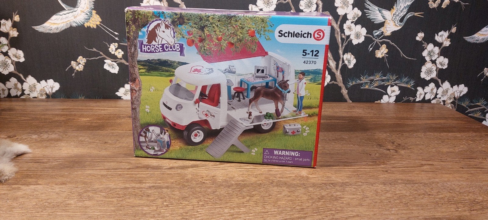 Schleich HORSE CLUB Mobiele Dierenarts met Veulen 42370, Ophalen of Verzenden, Zo goed als nieuw, Jongen of Meisje